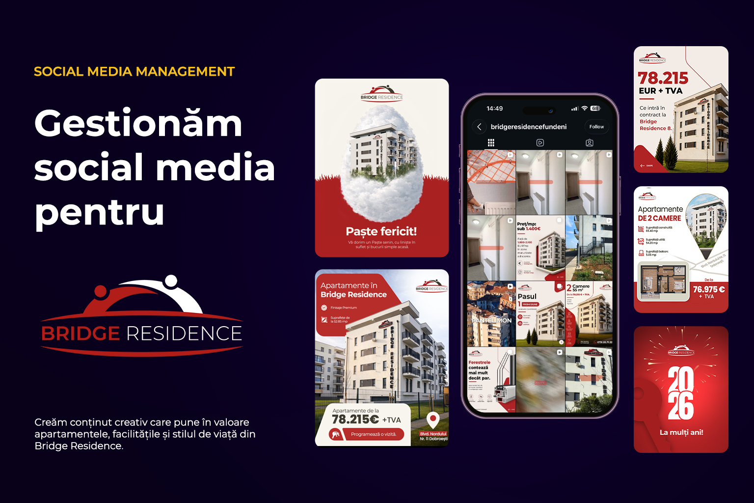 Bridge Residence, Social Media Pixelora